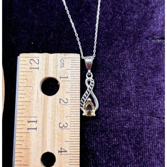 925 Sterling Silver Turkish Zultanite Necklace Wedding Jewelry for Women, NEW, - Picture 5 of 7